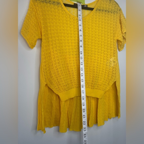 Love Moschino Asymmetrical Knit T-Shirt – Size 6 - Picture 7 of 17